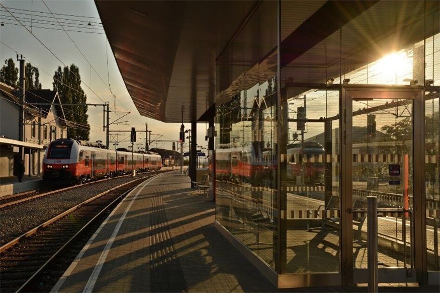 Der bestbewertetste Bahnhof des Burgenlands liegt in Neusiedl am See.