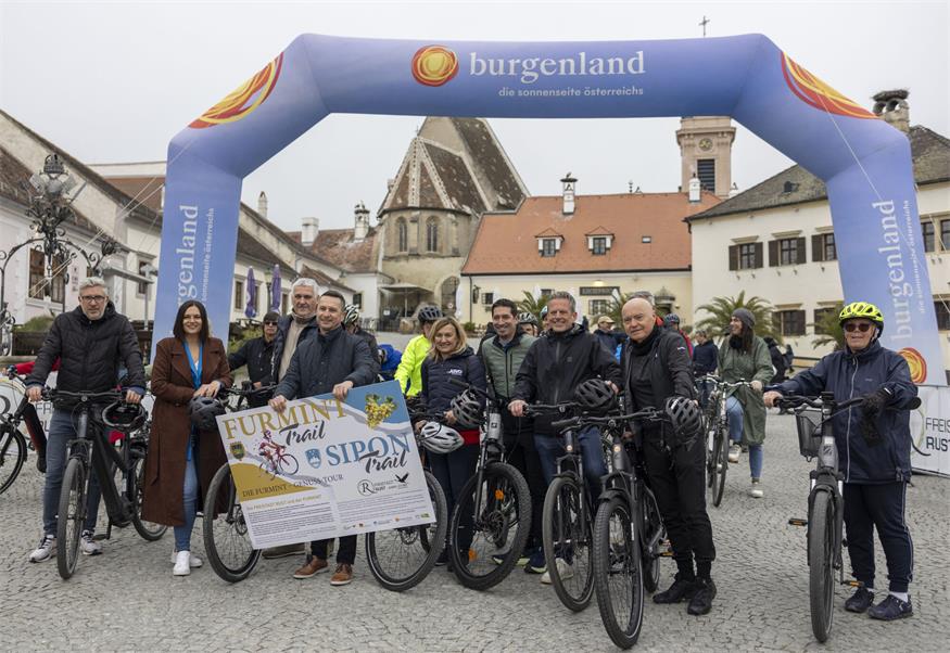 Furmint-Trail eröffnet: Neuer Radweg verbindet Rust mit Slowenien