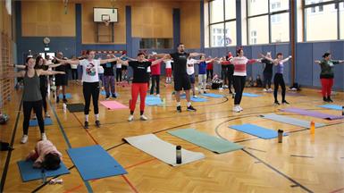 Der kürzlich veranstaltete Charity-Fitclub stellte sich in den Dienst der guten Sache.