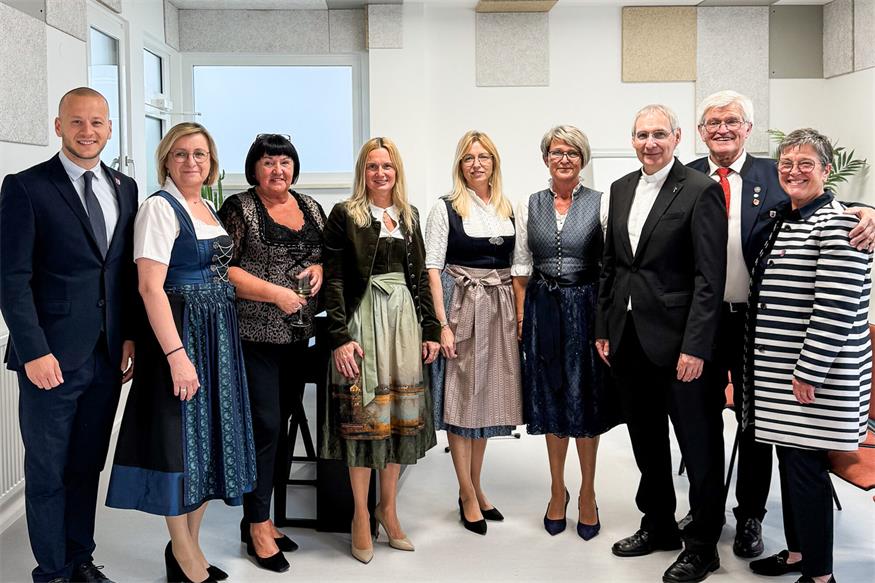 Der neue Proberaum wurde feierlich eröffnet und gesegnet.