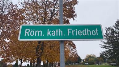 Der römisch katholische Friedhof ist einer von insgesamt sieben Ruhestätten in Oberwart.