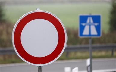 Die A3 in Bayern war wegen des Unfalls gesperrt
