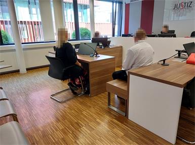 Die Angeklagte bekannte sich teilweise schuldig, ihr Ex-Mann gar nicht.