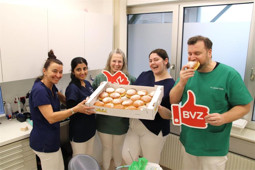 Kein Fasching ohne BVZ-Krapfenaktion