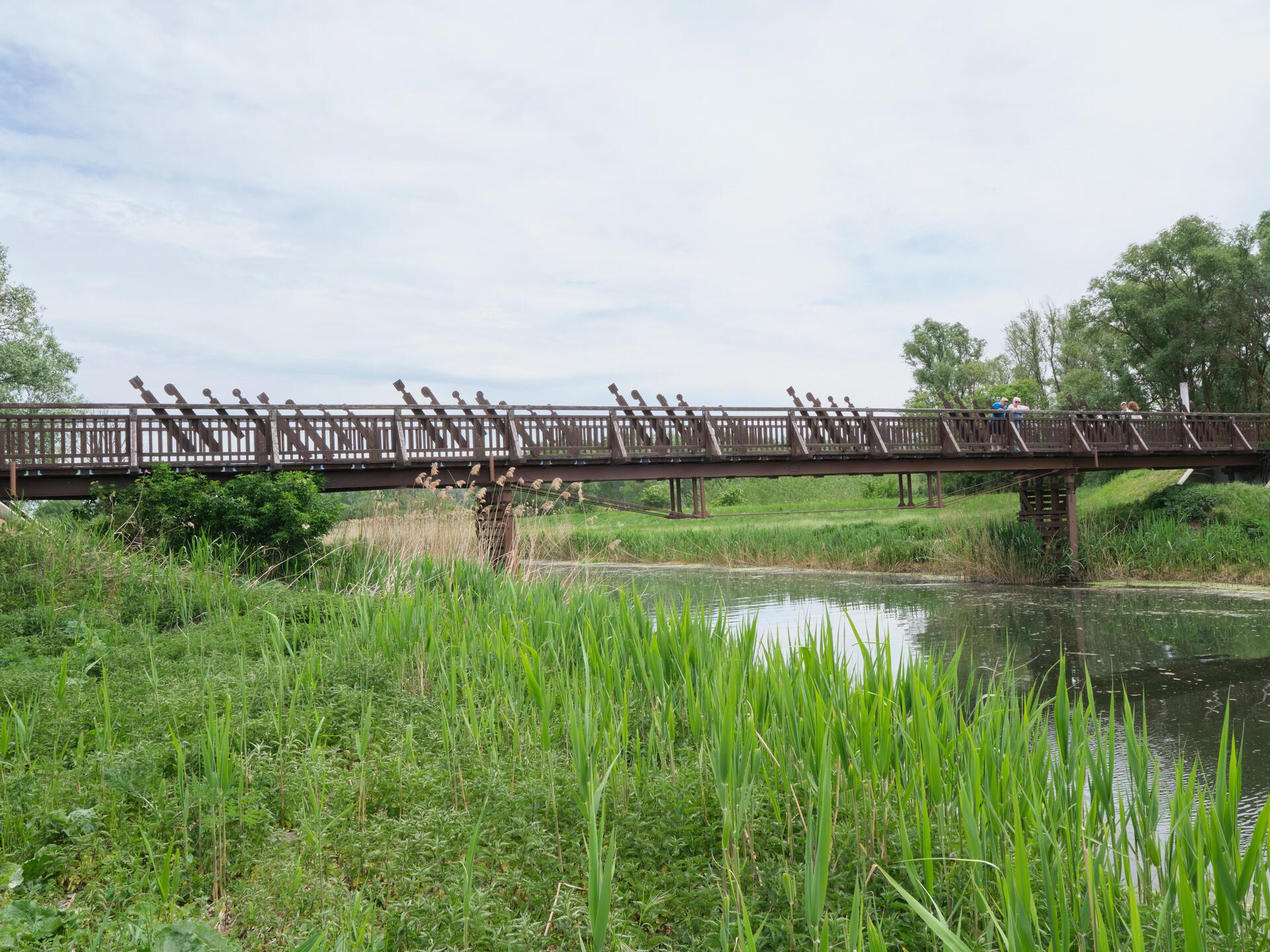 Die Brücke von Andau tritt am 26. Oktober für das Burgenland in der Sendung "9 Plätze - 9 Schätze" an.