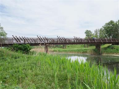 Die Brücke von Andau tritt am 26. Oktober für das Burgenland in der Sendung "9 Plätze - 9 Schätze" an.