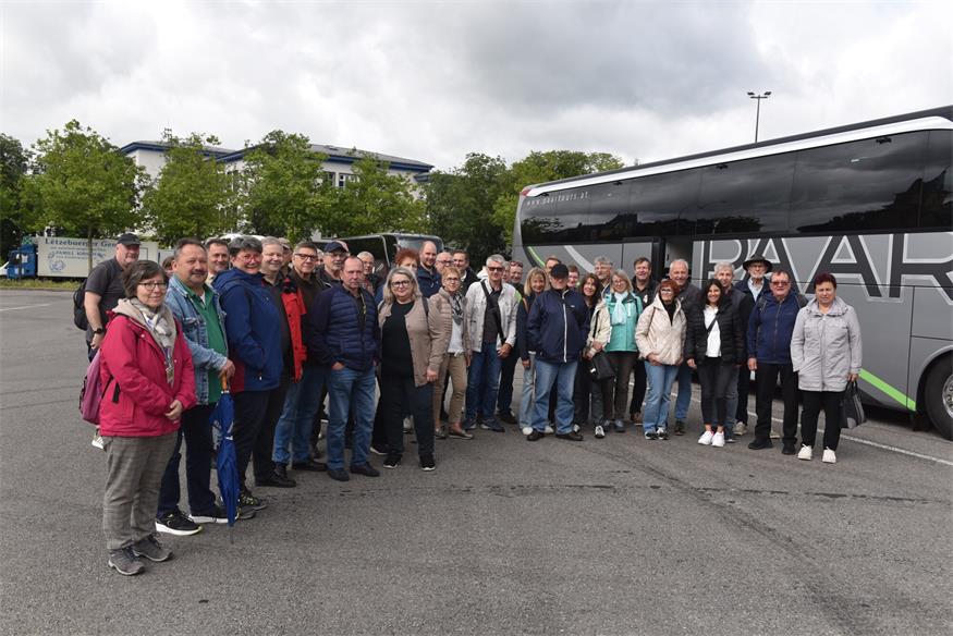 Die Delegation aus Kobersdorf unternahm eine Reise ins Saarland samt Tagesausflug nach Luxemburg. 