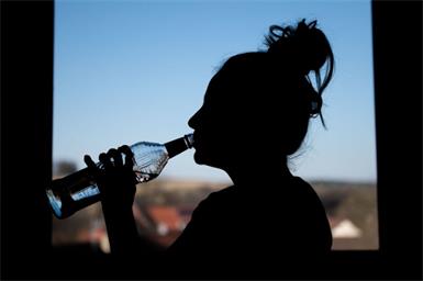 Die Frau hatte ordentlich Alkohol konsumiert