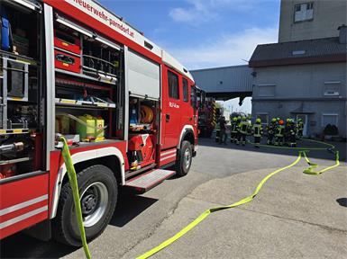 Die Freiwillige Feuerwehr Parndorf war am Mittwoch voll gefordert.