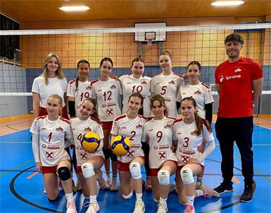Die GSV Volleys aus Güssing holten sich den Titel des Vizelandesmeisters.