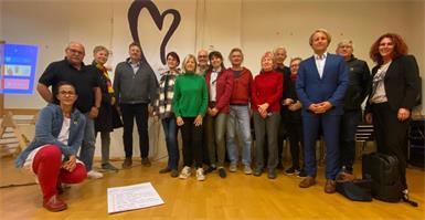 Die Initiative „Miteinander sein“ setzt sich für das Miteinander im Ort ein.
