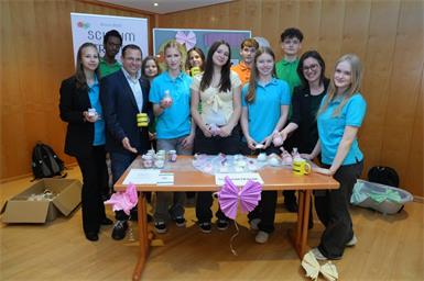 Die Junior Company der HAK Mattersburg holte mit SchaumTraum den 3. Platz.