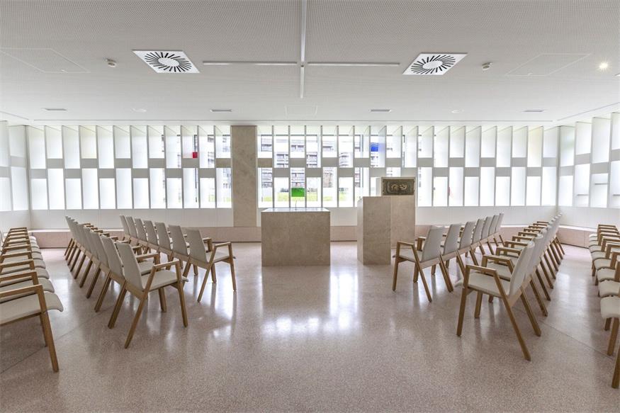 Die Kapelle der neuen Klinik Oberwart.
