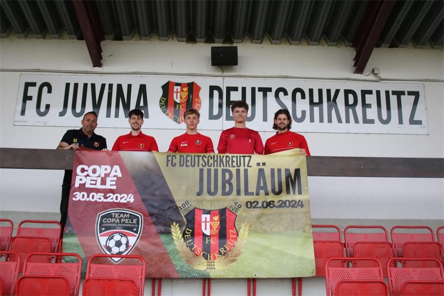 Die Kicker des FC Deutschkreutz fiebern dem 100 Jahre-Fest des Traditionsvereins entgegen. Am 30. Mai wird groß gefeiert. 