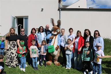Die Kinderfreunde Deutschkreutz veranstalteten eine Osternestsuche.