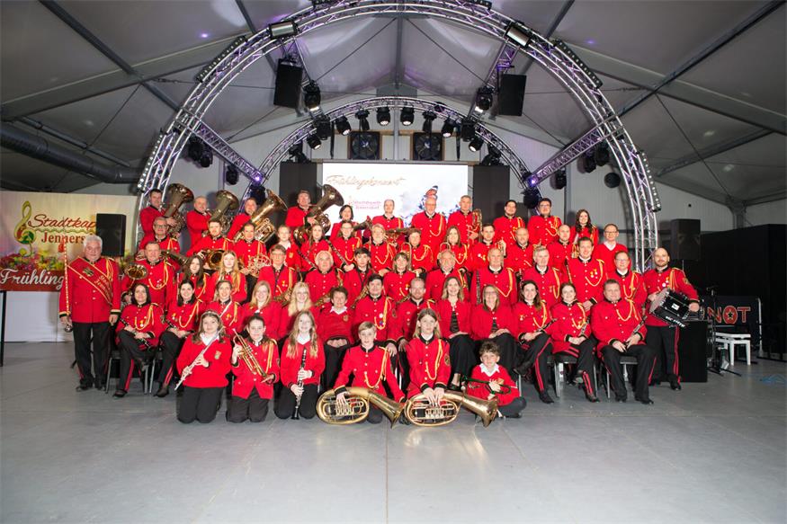 Die Musikerinnen und Musiker der Stadtkapelle Jennersdorf spielen am 28. März in der Gernot Arena auf und laden zu ihrem traditionellen Frühlingskonzert. 