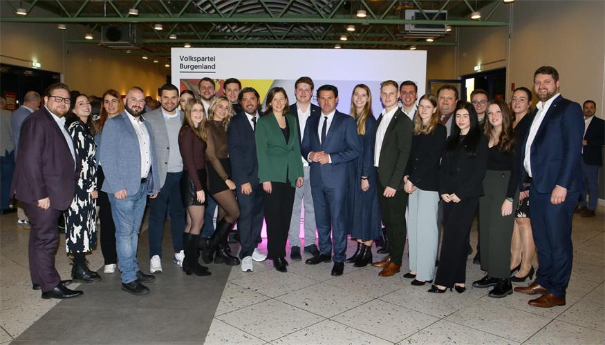 Die ÖVP-Jugend Südburgenland genoss den Austausch beim Neujahrsempfang in Oberwart. 