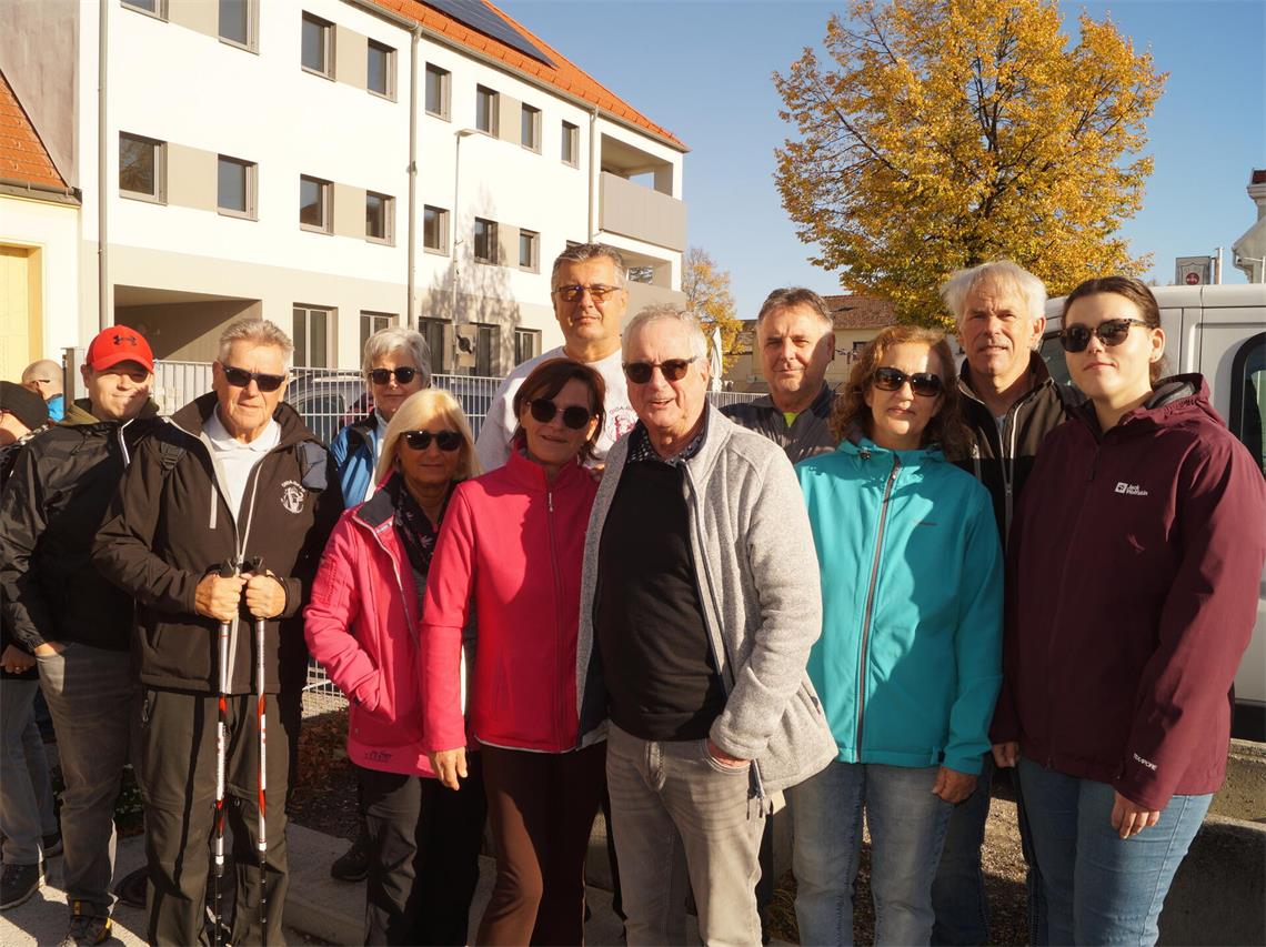 Die „Oidn Biffü“ Felix, Walter, Maria, Gitti, Rudi, Karin, Andreas, Walter, Rola...