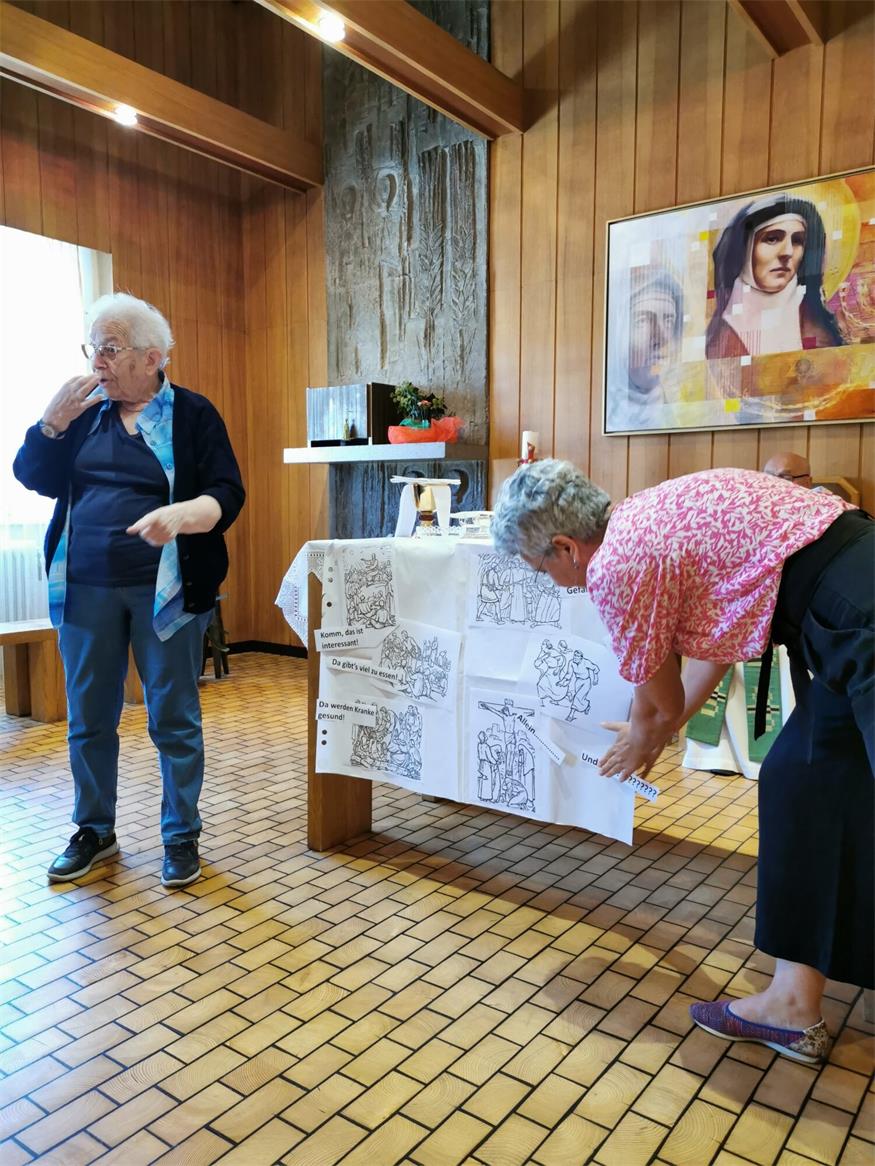 Gehörlose feierten Gottesdienst im Haus der Begegnung