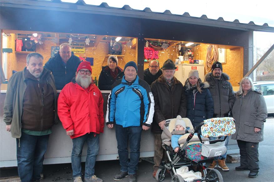 Die SPÖ Kalkgruben freute sich über die zahlreichen Besucherinnen und Besucher beim Neujahrssingen im Feuerwehrhaus.