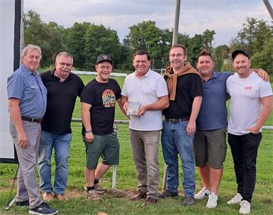 Die SPÖ Litzelsdorf lud zum Sommerkino auf den Sportplatz.