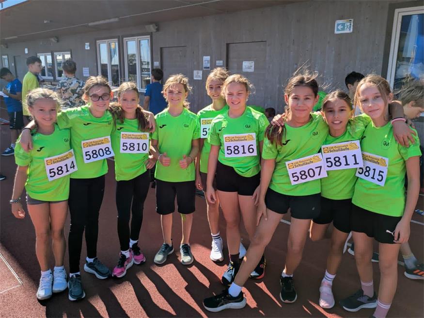 Die Schüler des Sportgymnasiums beim Lidl-Schullauf in Eisenstadt.