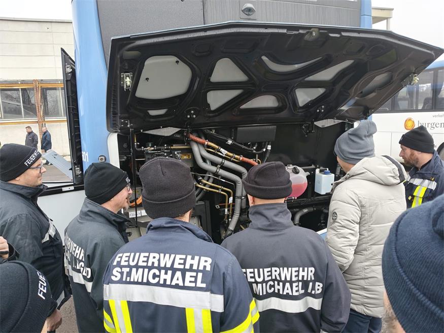 Die Schulung bei den Verkehrbertrieben Burgenland war ein voller Erfolg.