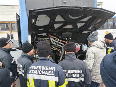 Die Schulung bei den Verkehrbertrieben Burgenland war ein voller Erfolg.