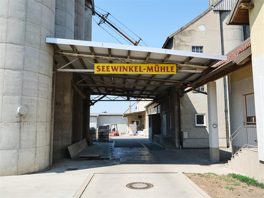 Die Seewinkel-Mühle der Familie Passenbrunner in Andau.