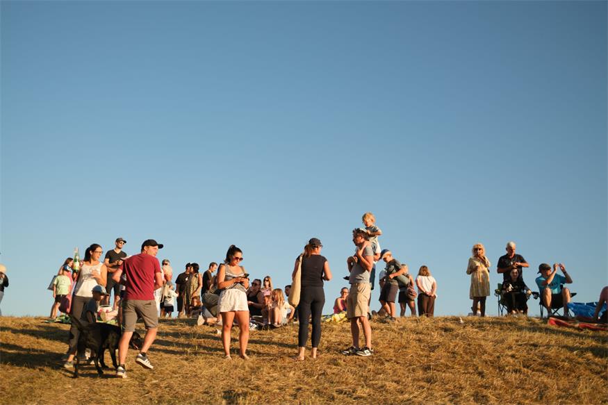 Sundowner zur Sonnenfinsternis