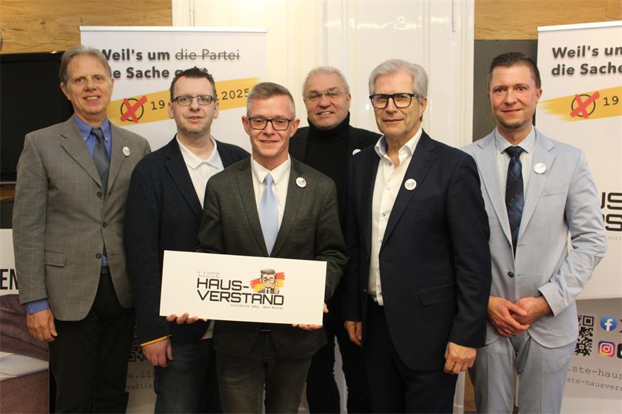 Liste Hausverstand: „Jetzt braucht es vor allem auch Querdenker“