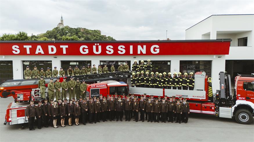 Die Stadtfeuerwehr Güssing feiert ihr 140-jähriges Jubiläum. 