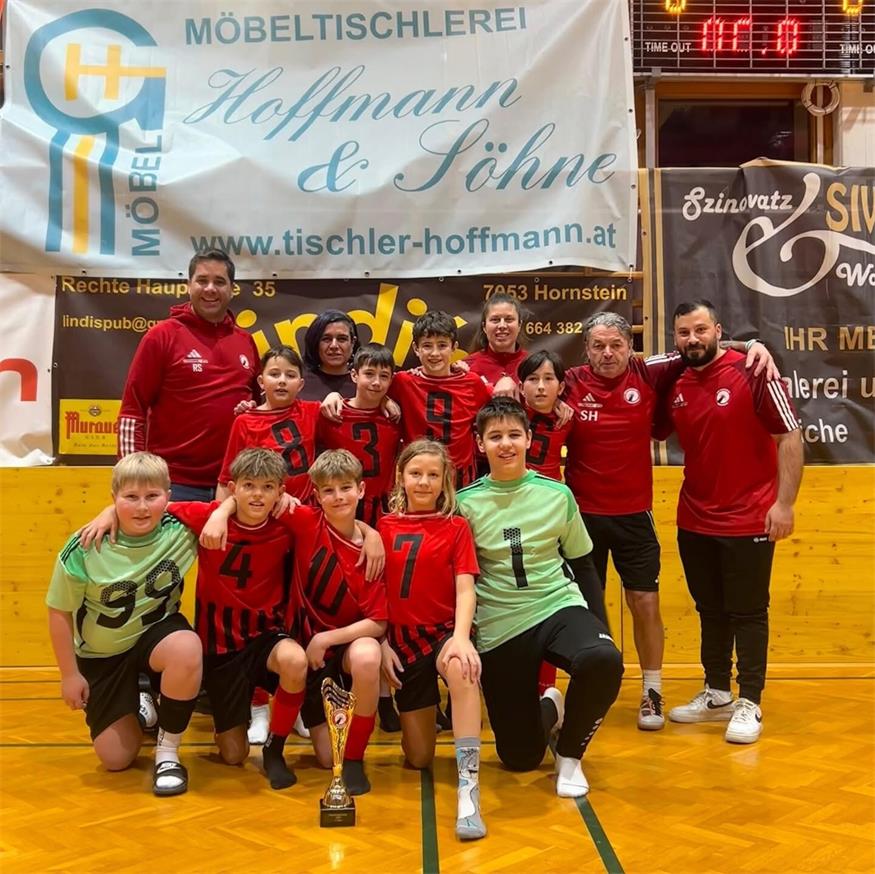 Die U12-Youngsters der Gastgeber sicherten sich den Turniersieg. 