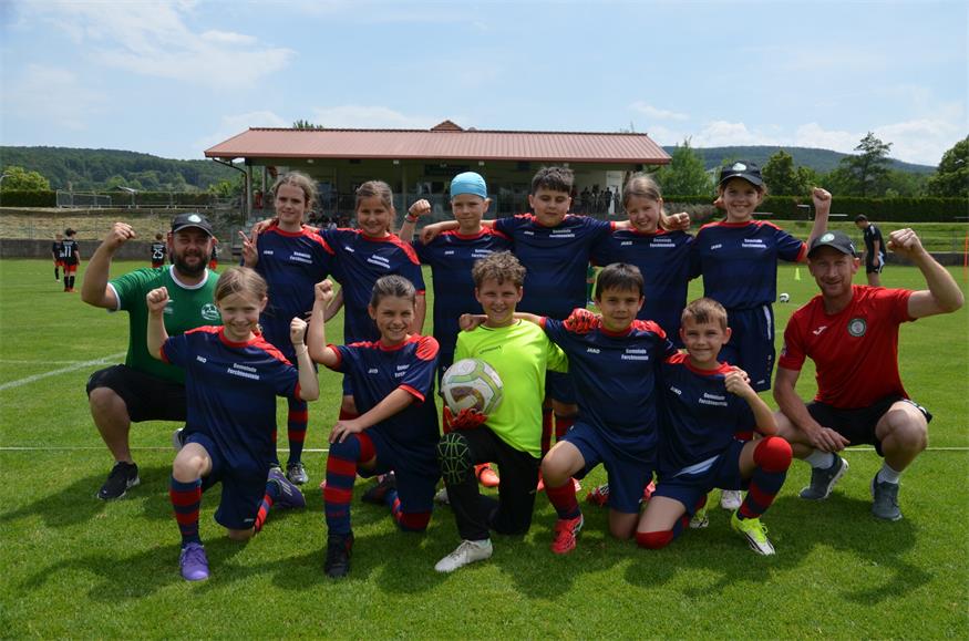 Die U9-Youngsters des SV Forchtenstein freuten sich auf die Duelle mit Mattersburg und Deutschkreutz. 