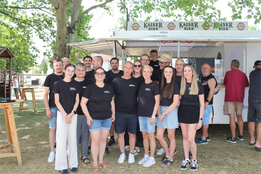 Die Volkspartei Großwarasdorf durfte sich bei der „Ljetna Fešta“ über zahlreiche Besucherinnen und Besucher freuen.