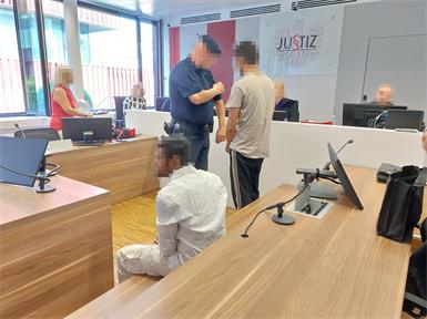 Die beiden Angeklagten waren vor Gericht geständig.
