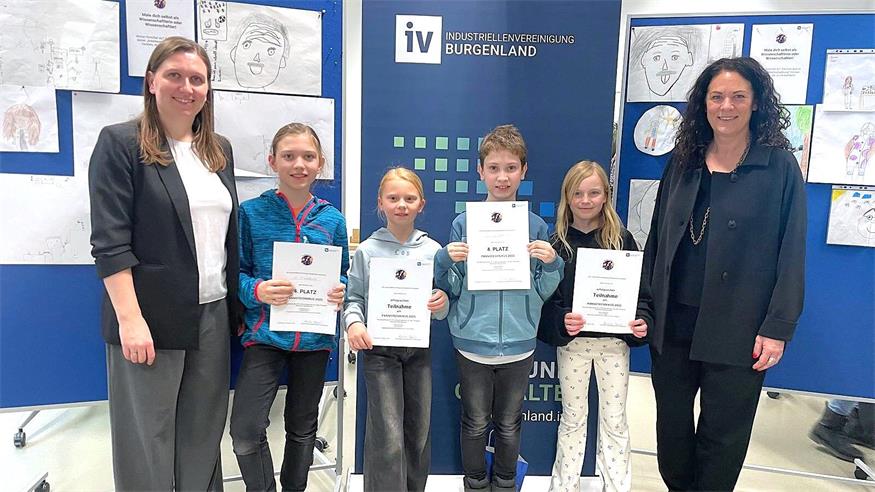 Direktorin Charlotte Toth-Kanyak war stolz auf ihre naturwissenschaftsbegabten Volksschulkinder.