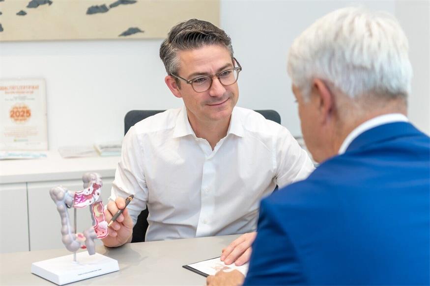Dr. Thomas Horvatits appelliert vorhandene Vorsorge-Angebote wahrzunehmen und den jährlich zugesandten Test durchzuführen.