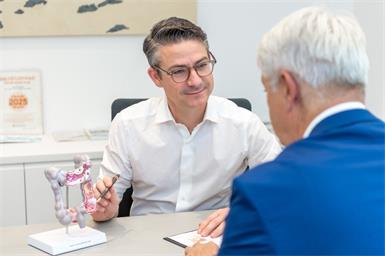 Dr. Thomas Horvatits appelliert vorhandene Vorsorge-Angebote wahrzunehmen und den jährlich zugesandten Test durchzuführen.