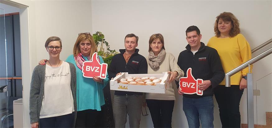 Kein Fasching ohne BVZ-Krapfenaktion