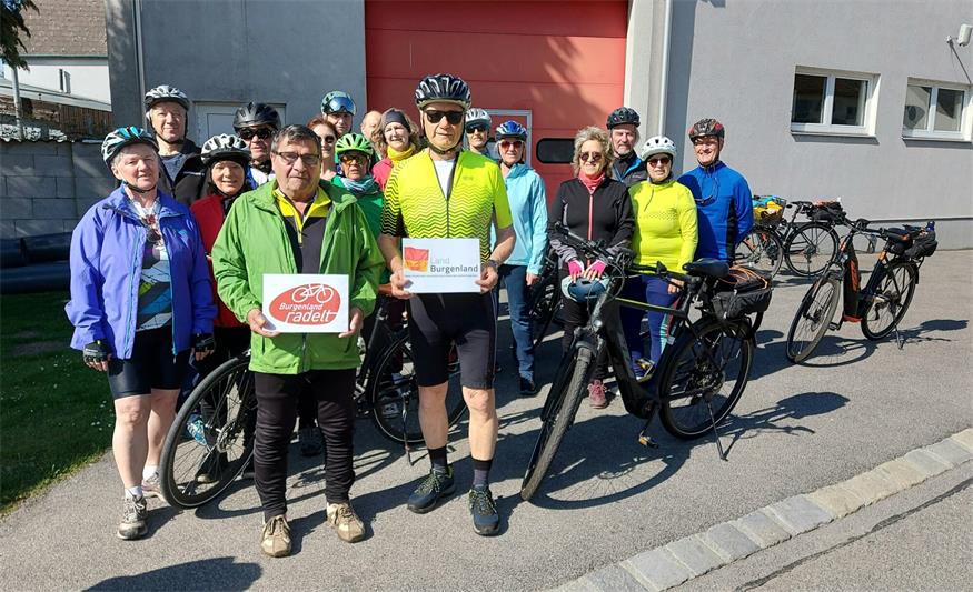 Egal ob Citybike, E-Bike oder Mountainbike, jeder trat fleißig in die Pedale.