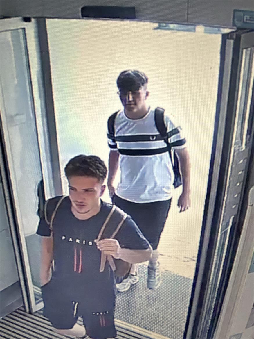 Ein Foto der beiden Verdächtigen
