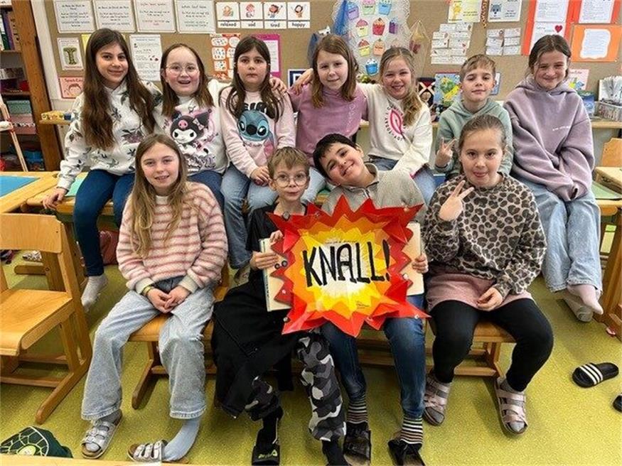 Eine Woche lang verwandelte sich die Volksschule in Mönchhof in eine galaktische Forscherwerkstatt.