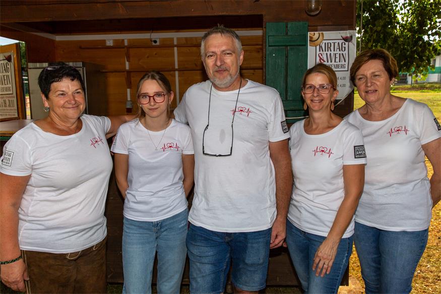 Elisabeth Stubits, Jana Rennhofer, Martin Reiger, Judith Rennhofer und Liane Rabold. 