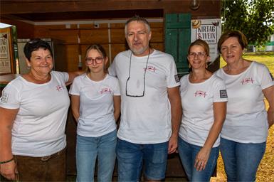 Elisabeth Stubits, Jana Rennhofer, Martin Reiger, Judith Rennhofer und Liane Rabold. 