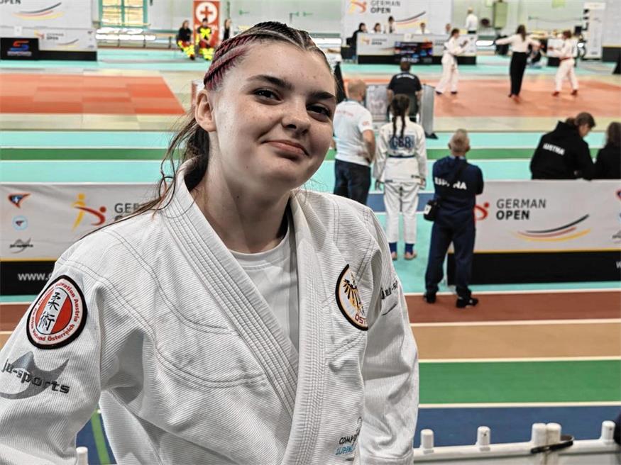 Emma Zsoldos vom JJC Wallern holte Bronze Emma Zsoldos vom JJC Vila Vita Pannonia Wallern.