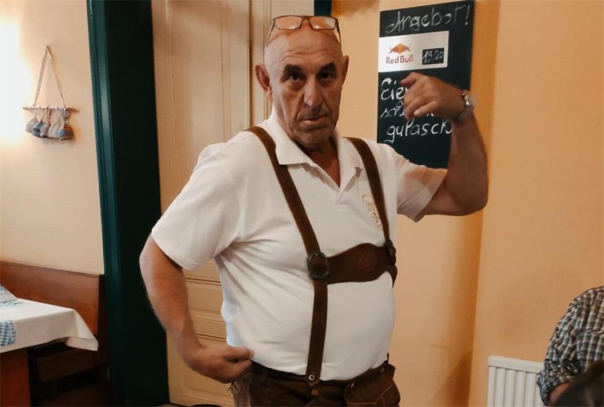 Er war immer für einen Spaß zu haben: Rudolf Felber, Wirt mit Leib und Seele. Der gebürtige Burgenländer war auch ein begeisterter Jäger und Weinritter.