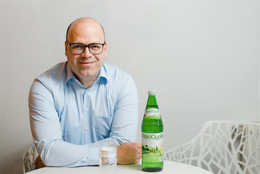 Erfreuliche Bilanz. Country-Manager Vitezslav Stanek will aber auch auf den Wert von Mineralwasser hinweisen. 