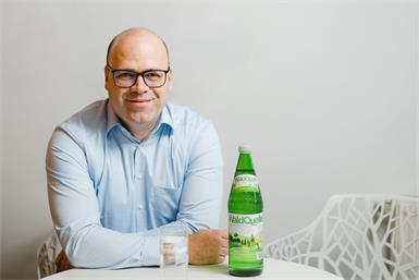 Erfreuliche Bilanz. Country-Manager Vitezslav Stanek will aber auch auf den Wert von Mineralwasser hinweisen. 