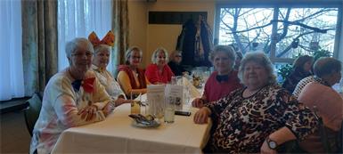 Erna Jordan, Maria Novak, Beatrix Wendt, Eva Grill, Obfrau Silvia Knotzer und Maria Hameg hatten sehr viel Spaß. 